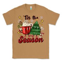 Toasted Coconut 'tis the season with christmas tree and hot cocoa Classic Tee - MaliasSmallBusiness