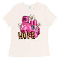 Breast Cancer Boxing Gloves Ladies Tee | Teevron