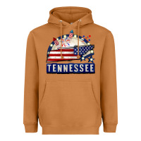 Meerkat tennessee 4th of july Heavyweight Hoodie - CowGirlArtShop
