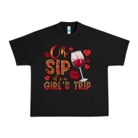 Black oh sip its a girls trip Urban Heavy Tee - NancyCooperArtShop