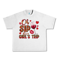 Lunar Rock oh sip its a girls trip Urban Heavy Tee - NancyCooperArtShop