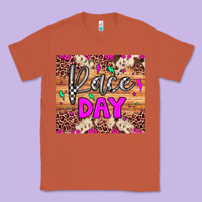 Race Day Classic Tee Designed By Jahusdesignshop