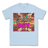 Dusty Blue race day Classic Tee - JahusDesignShop