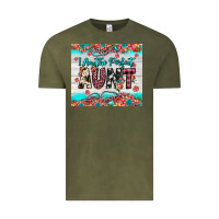 Vintage Olive i am perfect aunt Vintage Tee - JahusDesignShop