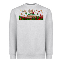 Just A Girl Who Loves Christmas Libbey Glass Heavyweight Sweatshirt | Teevron