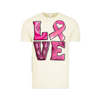Breast Cancer Love Vintage Tee | Teevron