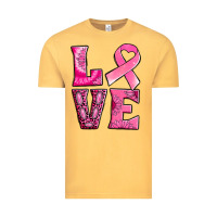 Vintage Mustard Breast Cancer love Vintage Tee - NancyCooperArtShop
