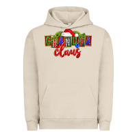 Pigment French Oak Christmas Grandpa Claus Urban Hoodie - FaDigitalArtStudio