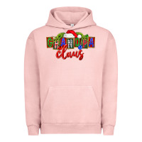 Pigment Salmon Christmas Grandpa Claus Urban Hoodie - FaDigitalArtStudio