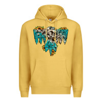 Antique Gold thunderbird Premium Hoodie - JahusDesignShop