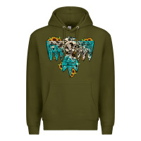 Army Green thunderbird Premium Hoodie - JahusDesignShop