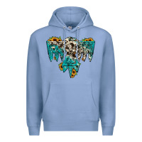 Colony Blue thunderbird Premium Hoodie - JahusDesignShop