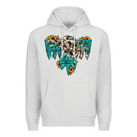 Dove Grey thunderbird Premium Hoodie - JahusDesignShop