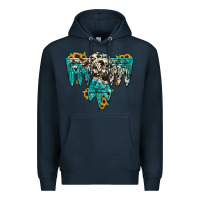 Navy thunderbird Premium Hoodie - JahusDesignShop
