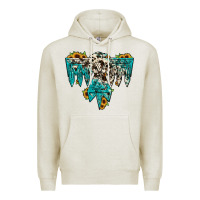 Oatmeal Heather thunderbird Premium Hoodie - JahusDesignShop