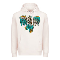 Pale Pink thunderbird Premium Hoodie - JahusDesignShop