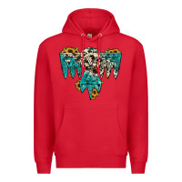 Red thunderbird Premium Hoodie - JahusDesignShop