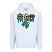 White thunderbird Premium Hoodie - JahusDesignShop
