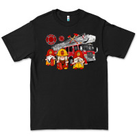 Black fire truck gnomes Premium Tee - Artiststas