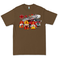 Cacao fire truck gnomes Premium Tee - Artiststas