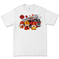 White fire truck gnomes Premium Tee - Artiststas