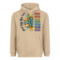 Mushroom god says you are unique Heavyweight Hoodie - CowGirlArtShop