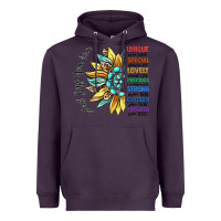 Plum god says you are unique Heavyweight Hoodie - CowGirlArtShop