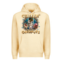 Pina Colada chillin with my gnomies Premium Hoodie - CowGirlArtShop