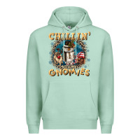 Seafoam chillin with my gnomies Premium Hoodie - CowGirlArtShop