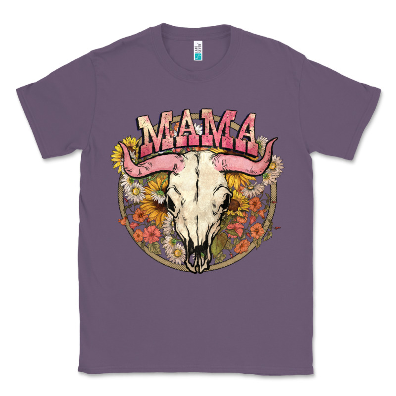 Bullskull Mama Classic Tee by NancyCooperArtShop | Teevron