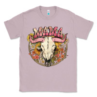 Lilac bullskull mama Classic Tee - NancyCooperArtShop