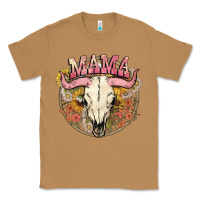 Toasted Coconut bullskull mama Classic Tee - NancyCooperArtShop