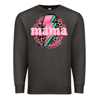 Smoke Mama leopard background Mother's Day Premium Sweatshirt - CowGirlArtShop