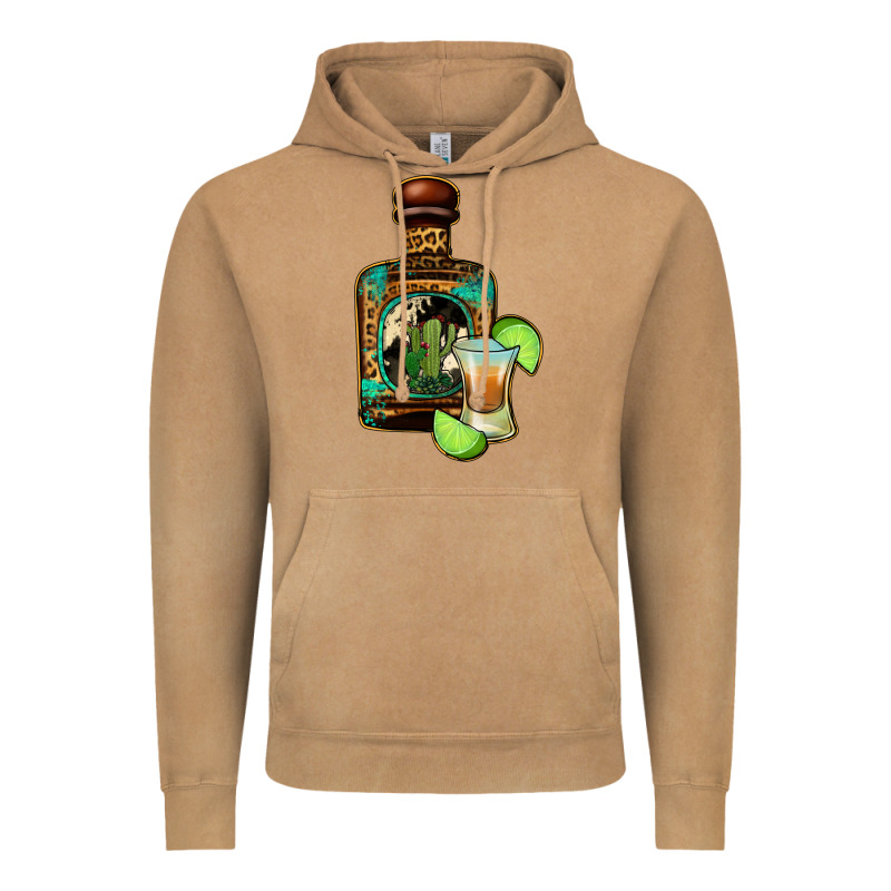 Tequila Bottle Vintage Hoodie by Jasminsmagicworld | Teevron