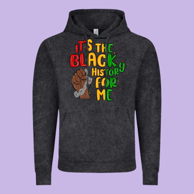 It S The Black History For Me Vintage Hoodie Designed By Maliassmallbusiness