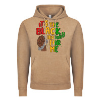 Vintage Coffee it s the black history for me Vintage Hoodie - MaliasSmallBusiness