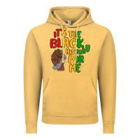 Vintage Mustard it s the black history for me Vintage Hoodie - MaliasSmallBusiness