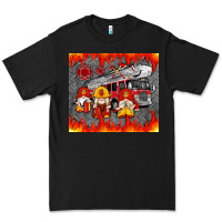 Black fire truck gnomes Premium Tee - Artiststas