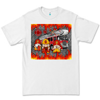 White fire truck gnomes Premium Tee - Artiststas