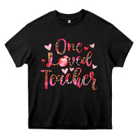Black one loved teacher Heavy Core Tee - JahusDesignShop