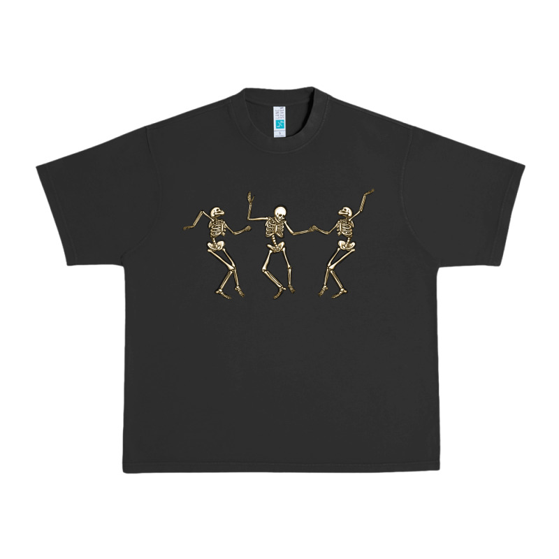 Dancing Skeletons Urban Heavy Tee by MaliasSmallBusiness | Teevron