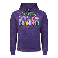 Cloud Purple gymnastics grandma Vintage Hoodie - MaliasSmallBusiness