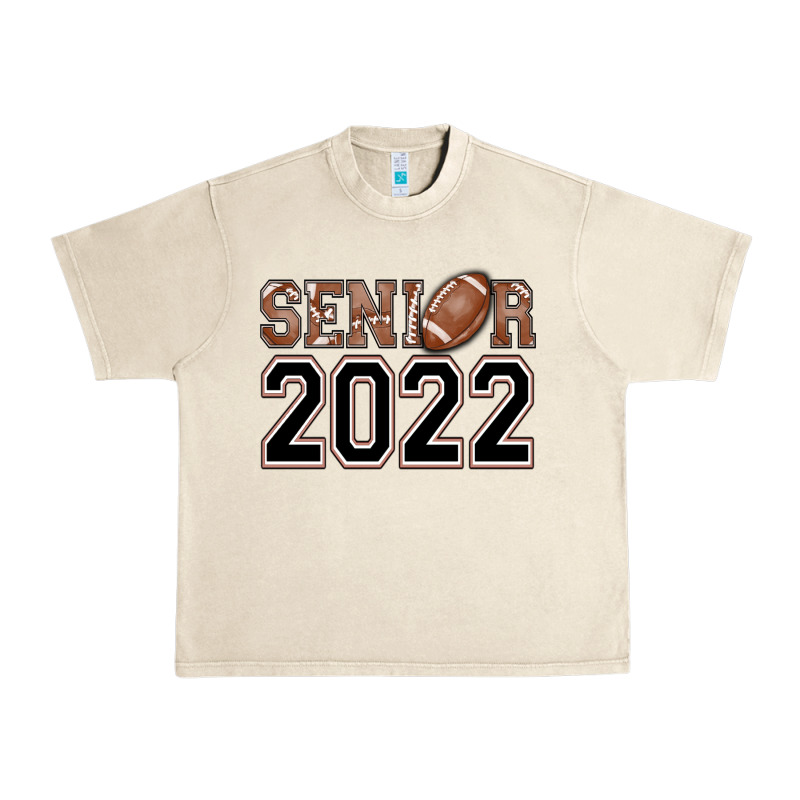 Senior Football Urban Heavy Tee by AdoDesignShop | Teevron