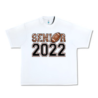 White senior football Urban Heavy Tee - AdoDesignShop