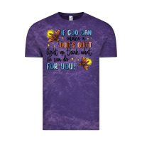 Cloud Purple if god can make a bug's butt light up Vintage Tee - MaliasSmallBusiness
