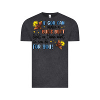 Vintage Black if god can make a bug's butt light up Vintage Tee - MaliasSmallBusiness