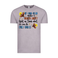Vintage Zinc if god can make a bug's butt light up Vintage Tee - MaliasSmallBusiness