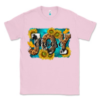 Bubblegum Pink choose joy Classic Tee - NancyCooperArtShop