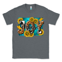 Charcoal Heather choose joy Classic Tee - NancyCooperArtShop
