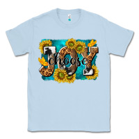 Dusty Blue choose joy Classic Tee - NancyCooperArtShop